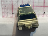 Yellow Park Police 4X4 Chevy Blazer 1983 Matchbox Diecast Car