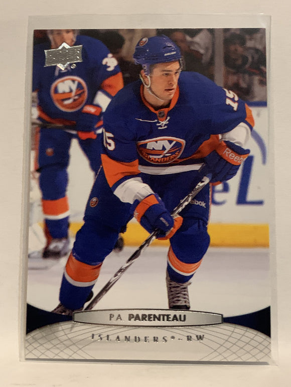 #82 P.A. Parenteau New York Islanders 2011-12 Upper Deck Series One Hockey Card