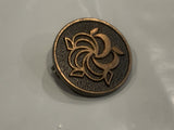 Flower Design Logo Lapel Hat Pin