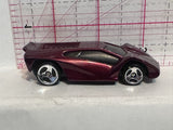 Red Maximizer 1999 JL09 Mcdonalds Hot Wheels Diecast Car