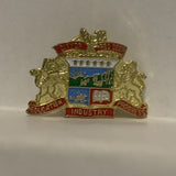 City of Red Deer Coat of Arms Alberta Lapel Hat Pin