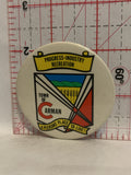 Town of Carman Progress Industry Recreation Button Pinback