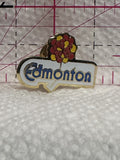 Edmonton Flower Blossom Alberta  Lapel Pin