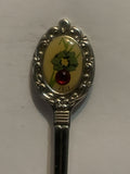 July Birthstone Flower Souvenir Spoon