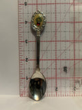 July Birthstone Flower Souvenir Spoon