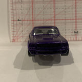 Purple 65 Mustang Fastback ©2007 Hot Wheels Diecast Car BH
