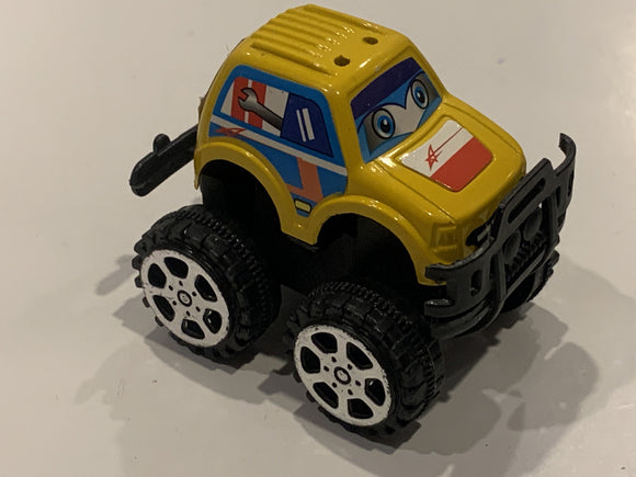 Yellow SUV Racer Toy Car Vehicle
