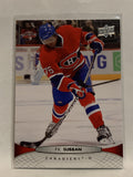 #102 P.K. Subban Montreal Canadiens 2011-12 Upper Deck Series One Hockey Card