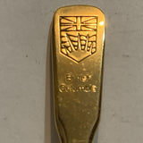 British Columbia Flag Crest Emblem Collectable Souvenir Spoon BV