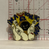 I'm a Bowling Nut Lapel Hat Pin