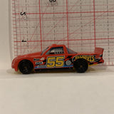 Red Circle Trucker ©2010 Hot Wheels Diecast Car BH