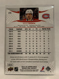 #103 Brian Gionta Montreal Canadiens 2011-12 Upper Deck Series One Hockey Card
