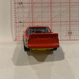 Red Circle Trucker ©2010 Hot Wheels Diecast Car BH