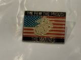 The Few The Proud The Marines Logo Lapel Hat Pin