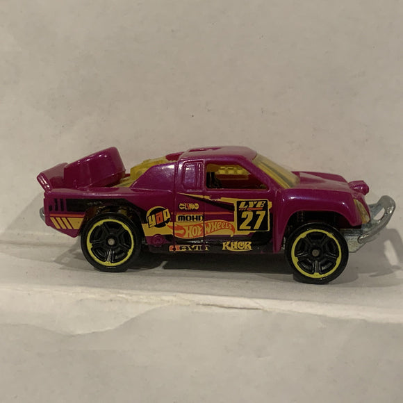 Purple Off Track ©2014 Hot Wheels Diecast Car BH