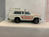 White Ambulance Majorette Loose Diecast Car 1/64 IB