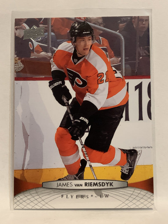 #63 James Van Riemsdyk Philadelphia Flyers 2011-12 Upper Deck Series One Hockey Card
