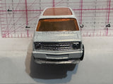 Silver 68 Action News Custom '77 Dodge Van C27 2007 Hot Wheels Diecast Car
