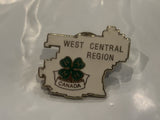 West Central Region 4_h Canada Lapel Hat Pin
