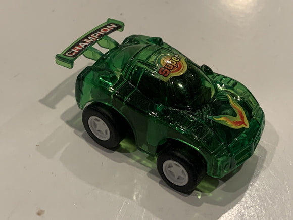 Green Clear Racer Toy Car Vehicle