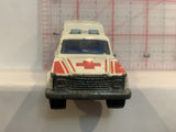 White Ambulance Majorette Loose Diecast Car 1/64 IB
