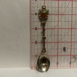 Summerland BC Peach Sail Boat Collectable Souvenir Spoon EB