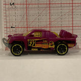 Purple Off Track ©2014 Hot Wheels Diecast Car BH