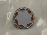Flames Circle Logo Lapel Hat Pin