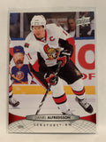 #67 Daniel Alfredsson Ottawa Senators 2011-12 Upper Deck Series One Hockey Card