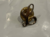 Letter L Lapel Hat Pin