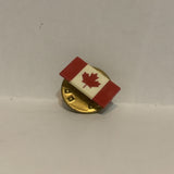 Canadian Flag Lapel Hat Pin