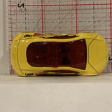 Yellow Fire Chief Mitsubishi Eclipse Concept Car  Hot Wheels Diecast Car BH