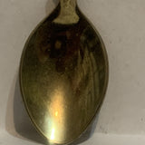 Saskatchewan Prairie Liy Flower Collectable Souvenir Spoon EC