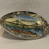 1000 Islands Canada Painted Bowl Collectable Souvenir Spoon BV
