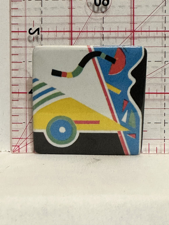 Abstract Art Button Pinback