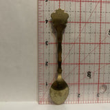 Saskatchewan Prairie Liy Flower Collectable Souvenir Spoon EC