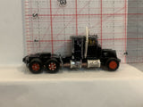 Black Kenworth Semi  Majorette Loose Diecast Car 1/64 IB