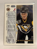 #208 Troy Loney Pittsburgh Penguins 1992-93 Upper Deck Hockey Card