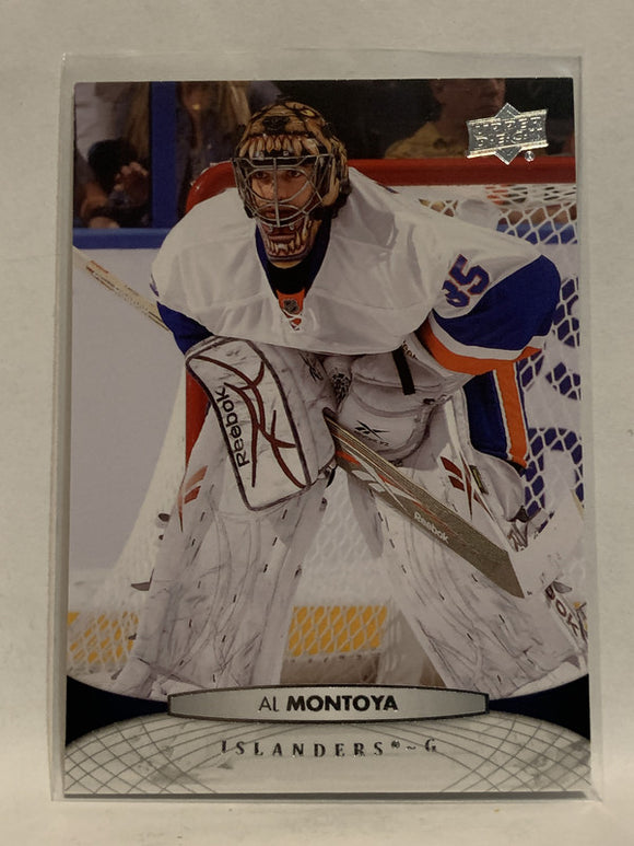 #86 Al Montoya New York Islanders 2011-12 Upper Deck Series One Hockey Card