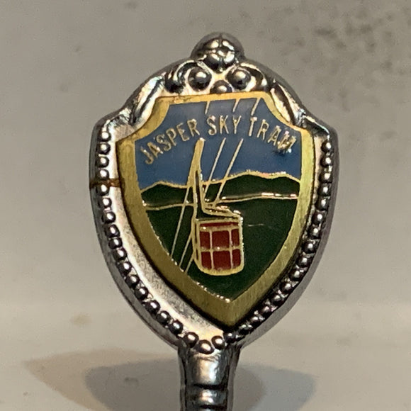 Jasper Sky Train Alberta Canada Collectable Souvenir Spoon BV