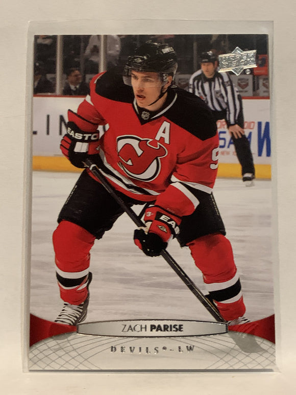 #88 Zach Parise New Jersey Devils 2011-12 Upper Deck Series One Hockey Card