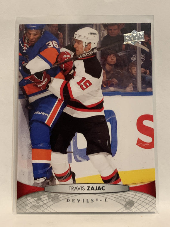 #89 Travis Zajac New Jersey Devils 2011-12 Upper Deck Series One Hockey Card