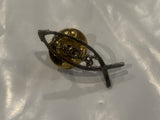 Jesus Fish Lapel Hat Pin
