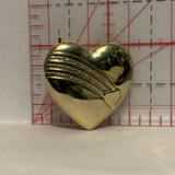 Shooting Heart on a Heart Lapel Hat Pin