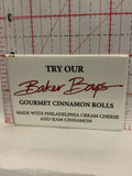 Try Our Baker Boys Gourmet Cinnamon Rolls Button Pinback