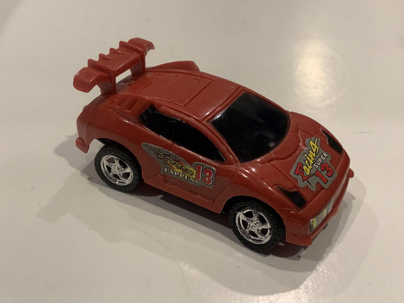 Red Winner Express #13 Sports Racer Toy Car Vehicle