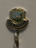 New Forest Crest Emblem England Souvenir Spoon