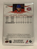 #105 Max Pacioretty Montreal Canadiens 2011-12 Upper Deck Series One Hockey Card