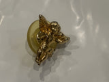 Guardian Angel Cherub Lapel Hat Pin