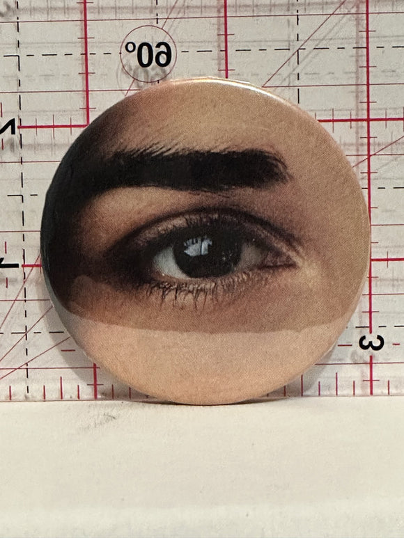 Eye Ball Button Pinback